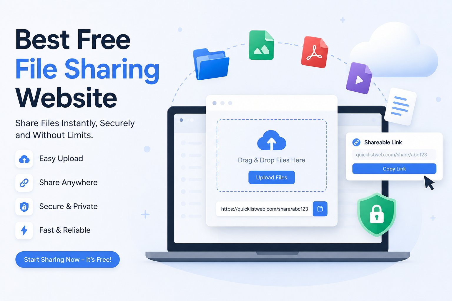 How to share PDF and documents links that convert
